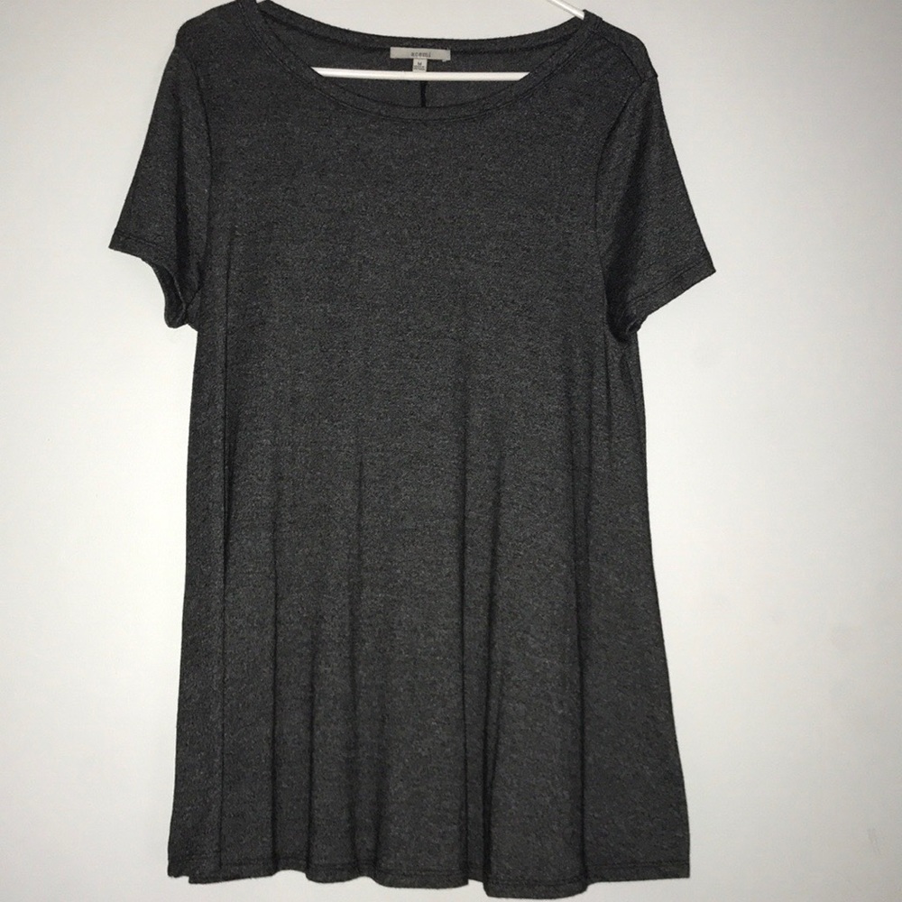 Grey T- Shirt Dress